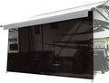 Black Mesh Sunshade for Awning U64384