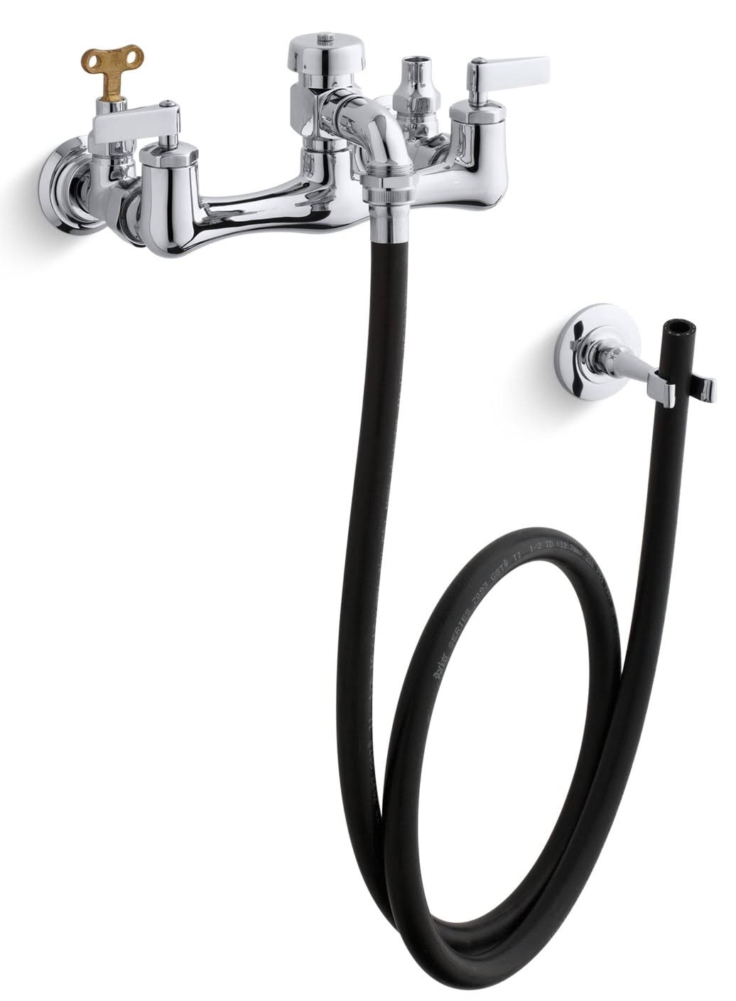 Polished Chrome Service Sink Faucet P585