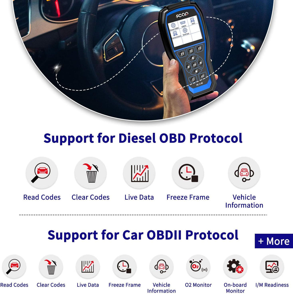 Heavy Duty Truck Scanner with ABS & Transmission Actuation Test Z934820