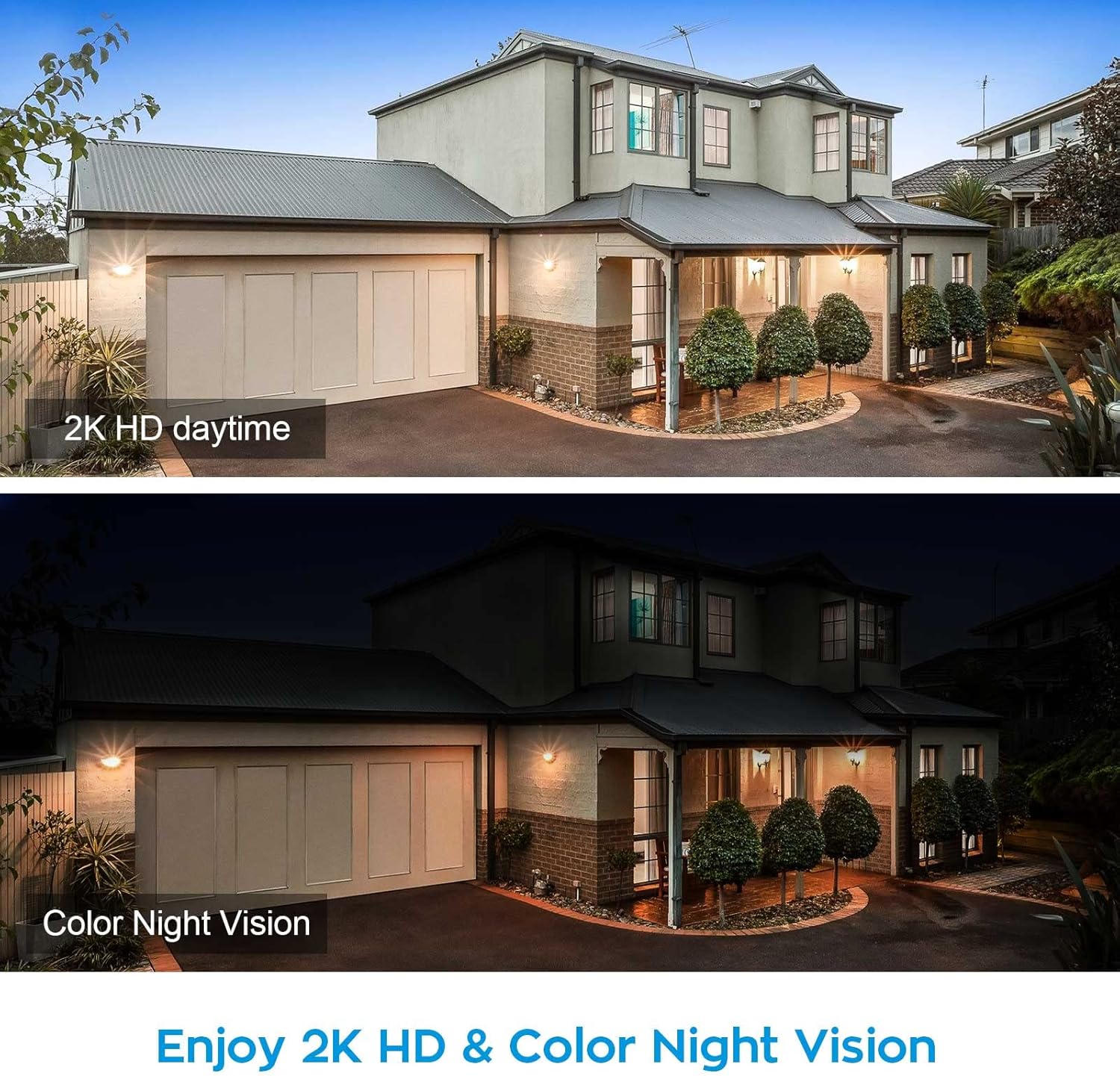 2K Wireless Security Camera Outdoor with Color Night Vision X525