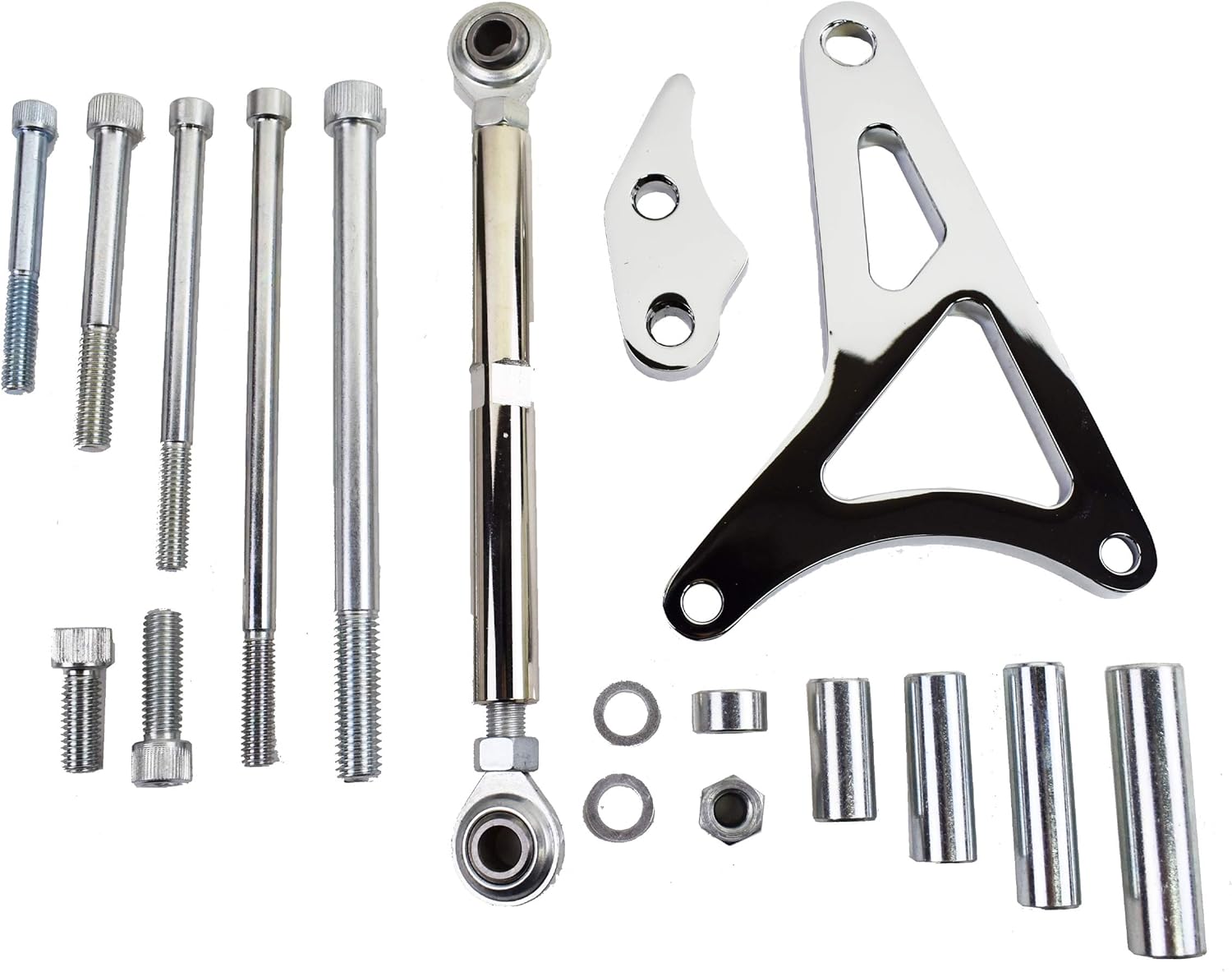 Chrome Alternator Bracket Pack of 2 X79326