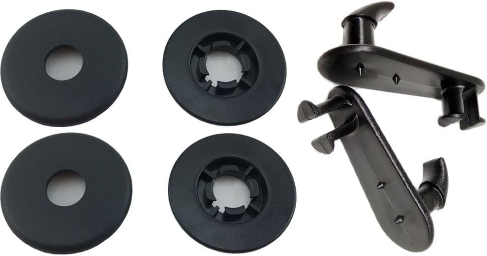 2pcs Car Mat Clips Floor Carpet Fixing Hooks J25019