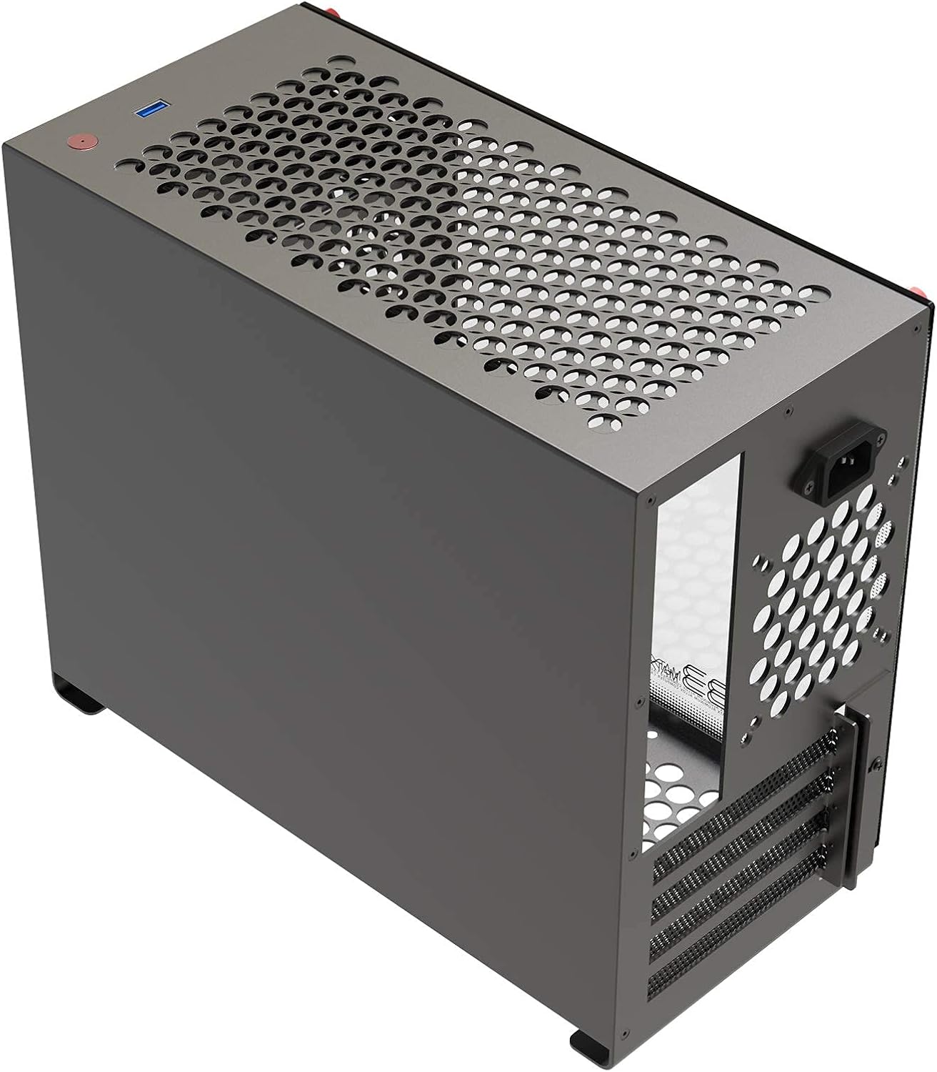 Portable Micro ATX PC Case with Aluminum Alloy F2313