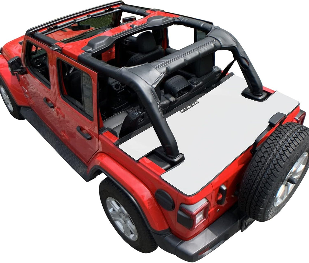 Vinyl Rear Trunk Cargo Cover for Jeep JKU 4 Door (2007-2018) O205