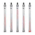 24 inch LED Tubes Red Light - 5 Bulbs T9031