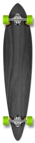 Stained Black Pintail Longboard Complete R646842