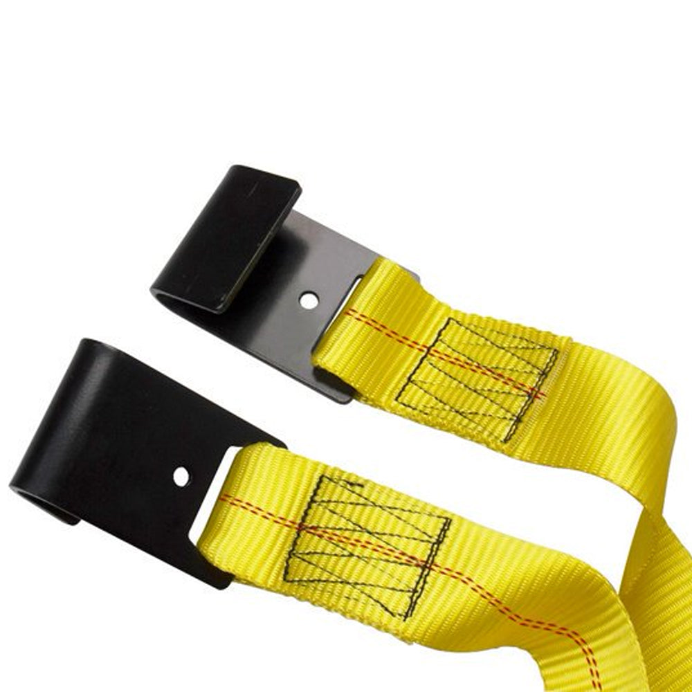 2 Pcs Car Tow Strap Dolly Basket with Flat Hooks 17"-21" Wheel Straps Auto Tire Dolly Wheel Net M53851