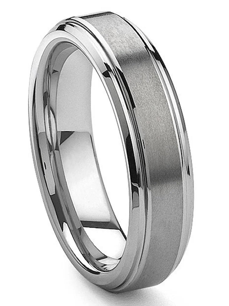 6MM Tungsten Carbide Wedding Band Ring Sz 14.5 C928832