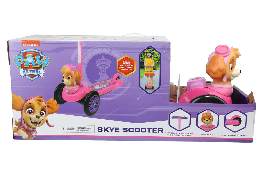 Pink 3 Wheel Scooter with Foot-Activated Brakes U496