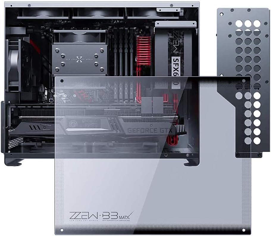 Portable Micro ATX PC Case with Aluminum Alloy F2313