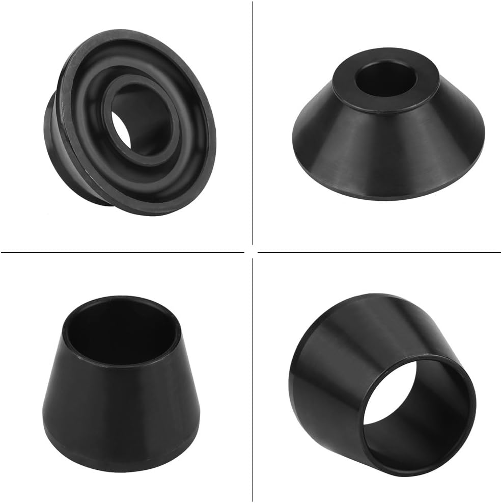 Wheel Balancer Cone Set, 4 Pieces Carbon Steel, 1.77-5.39 Inches V8024