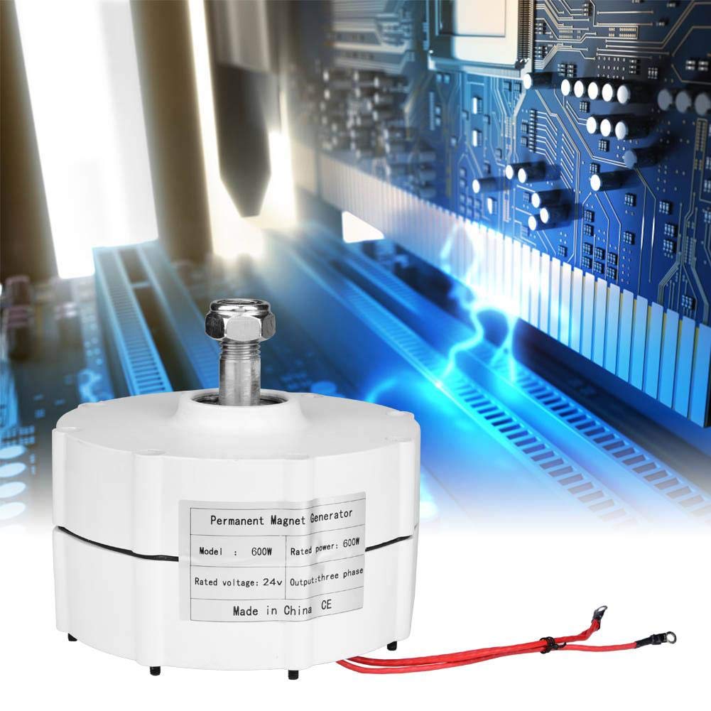 600W 48V Three-Phase Wind Turbine Generator Permanent Magnet Alternator 600RPM 50Hz V43940