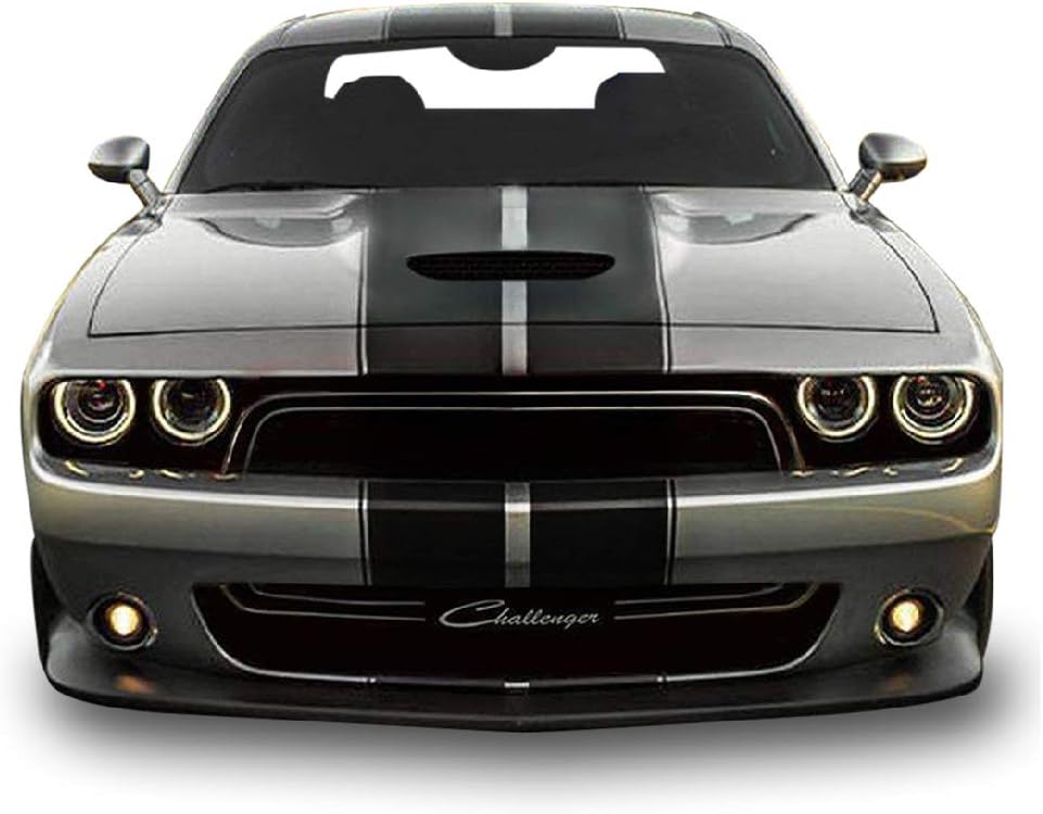 Decal Sticker Stripe Kit Compatible with Dodge Challenger, Pack of 2 P75770