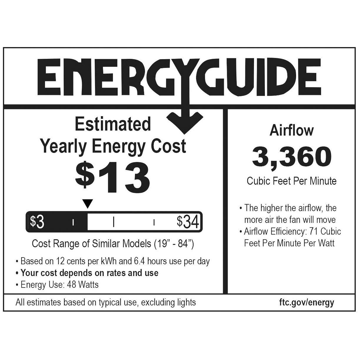White Ceiling Fan N965