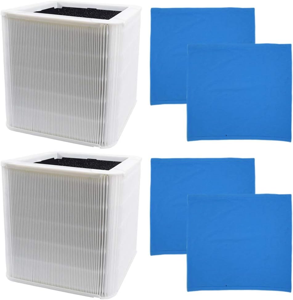2-Pack Replacement HEPA Filters + 4 Washable Pre-Filters F173423
