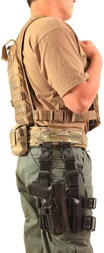 Slim Grip Padded Belt, 46in, Extra Large, Multicam Bk R3594