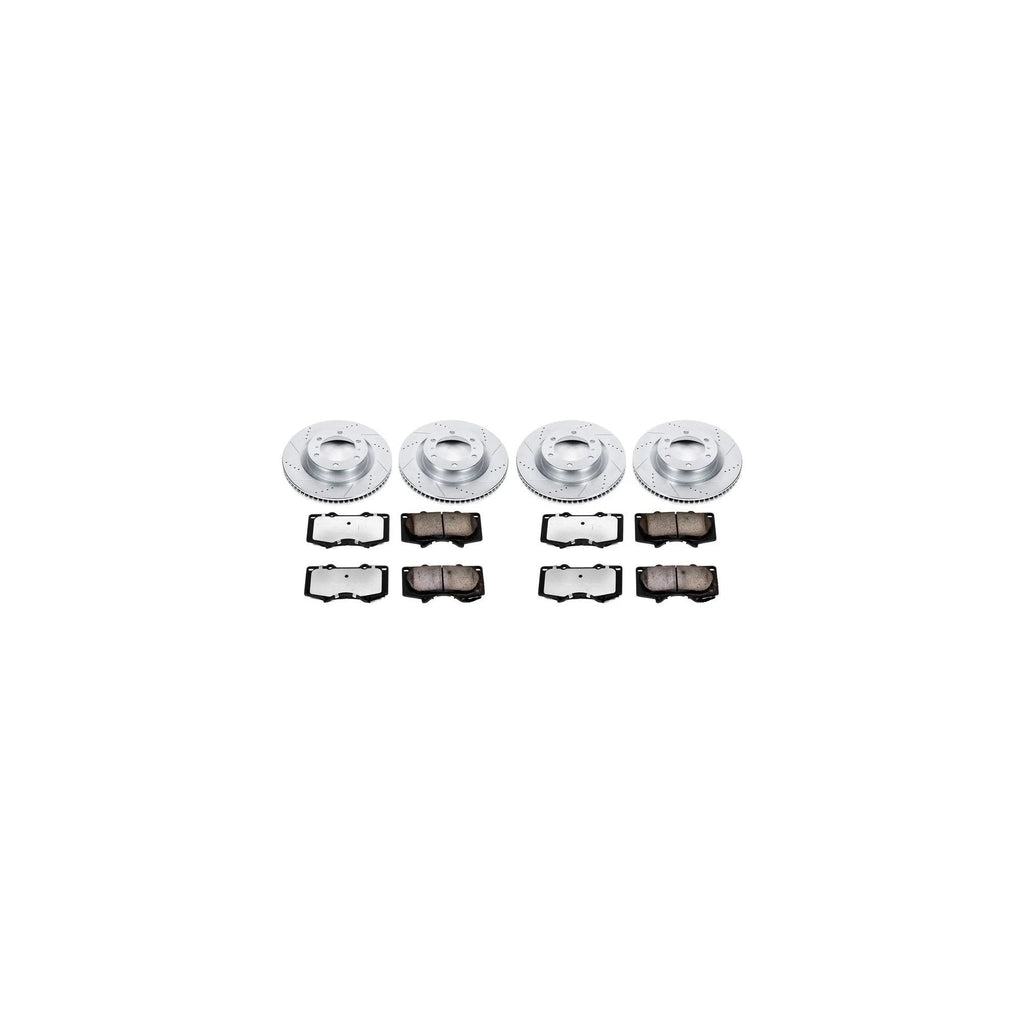 Front & Rear Z36 Truck and Tow Brake Kit F1210