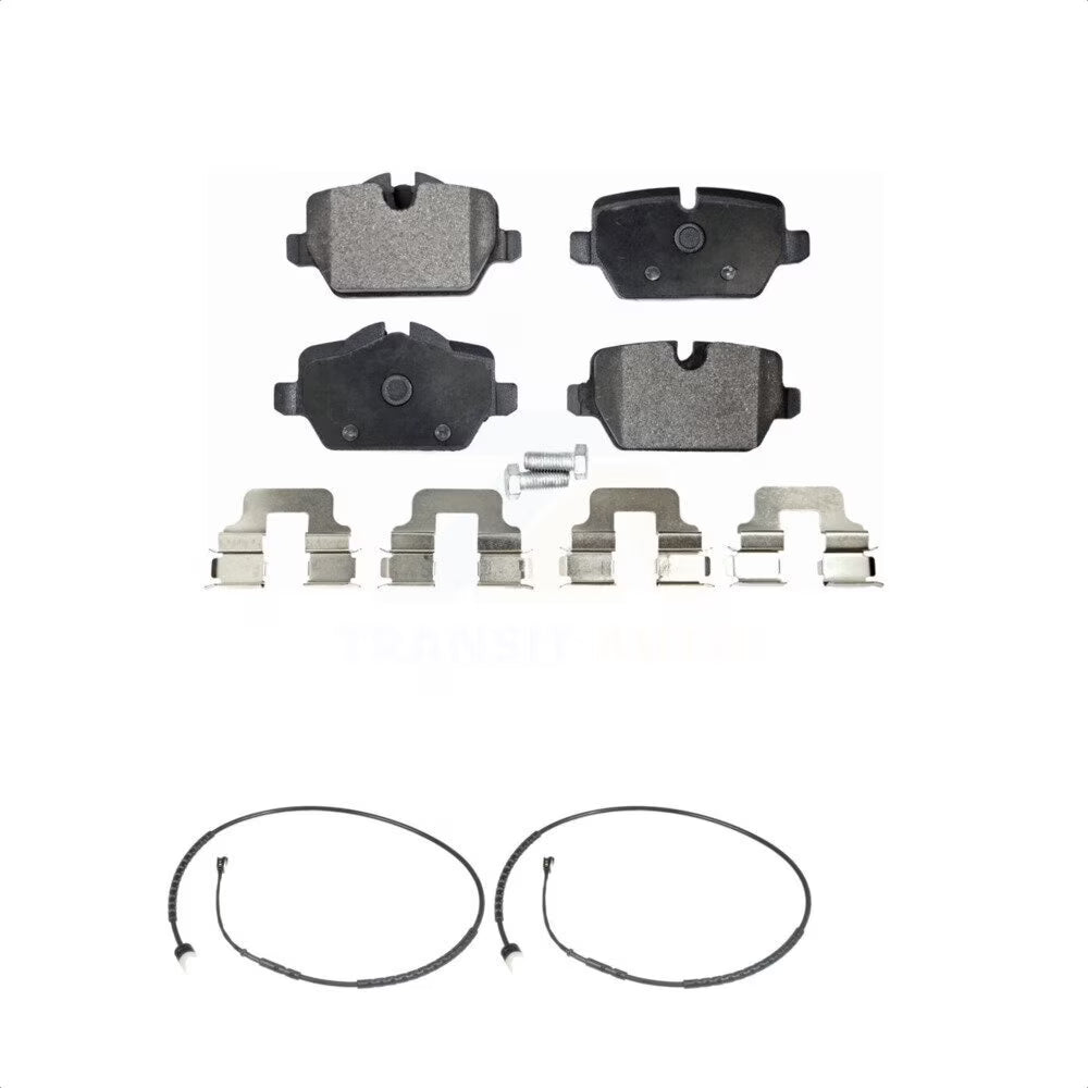 Rear Ceramic Disc Brake Pads and Wear Sensors Kit U936