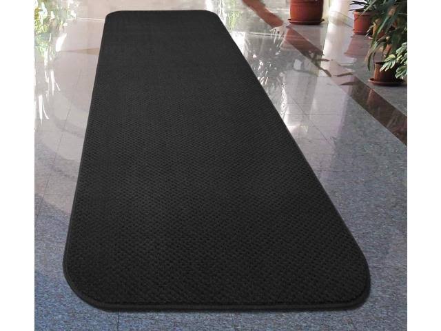 Skid-Resistant Carpet Runner - Black - 10 ft. x 27 in. K64662