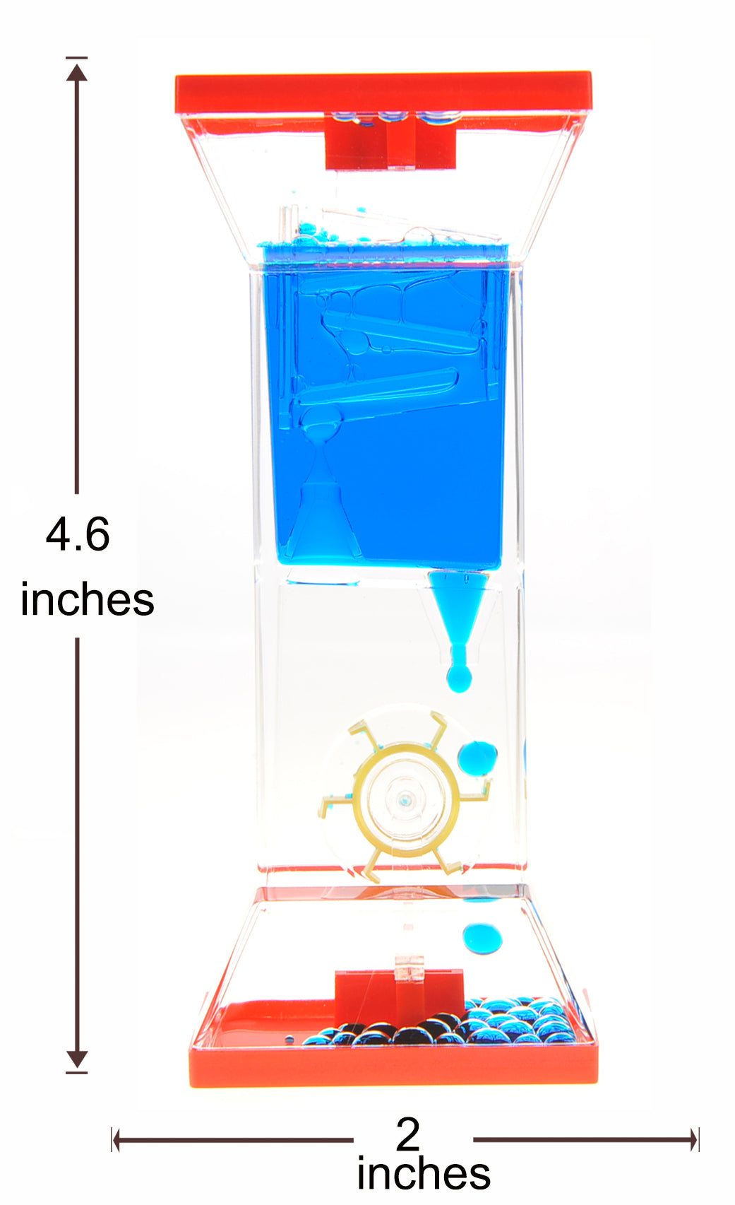 Motion Bubbler With One Wheel - Blue J523