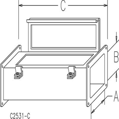 Feed-through Wireway I58379