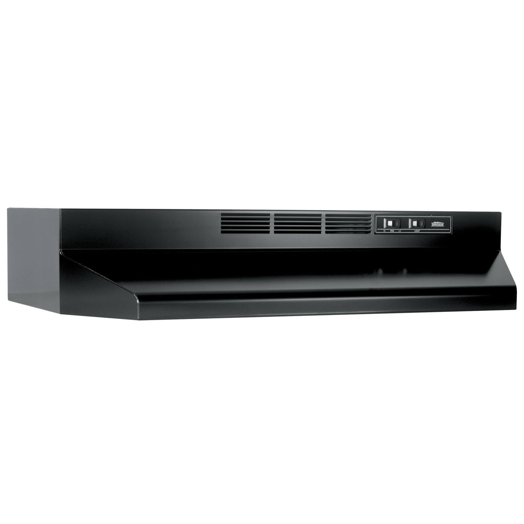 Black Under Cabinet Range Hood I72881