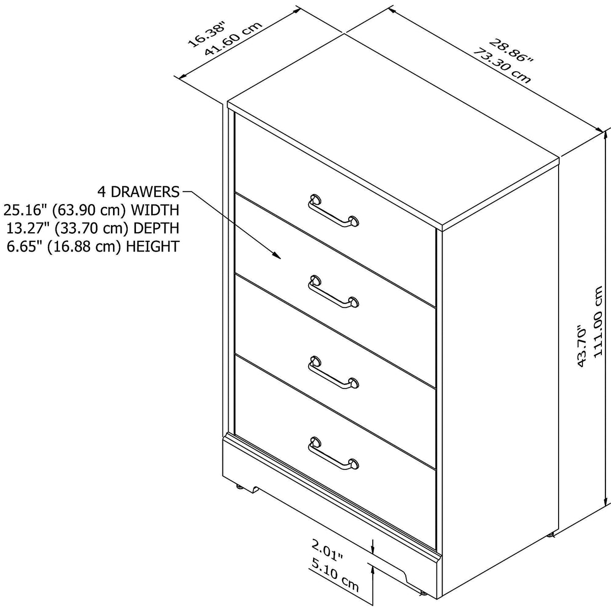 White Suede Oak Barnwood Chest of Drawers Z69465