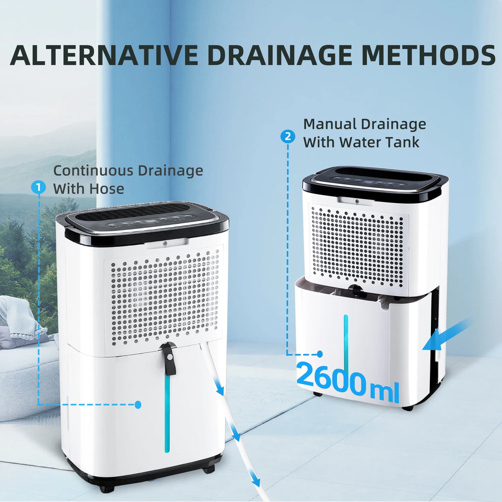 22 Pints Portable Dehumidifier with Drain Hose Y71905