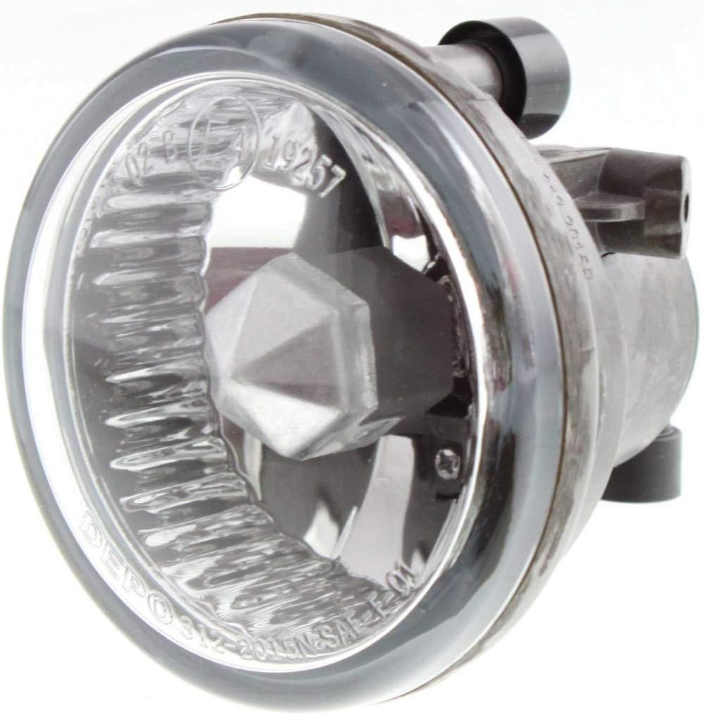 Fog Light Assembly for Toyota Highlander 2004-2009 Passenger Side Pack of 2 U363495