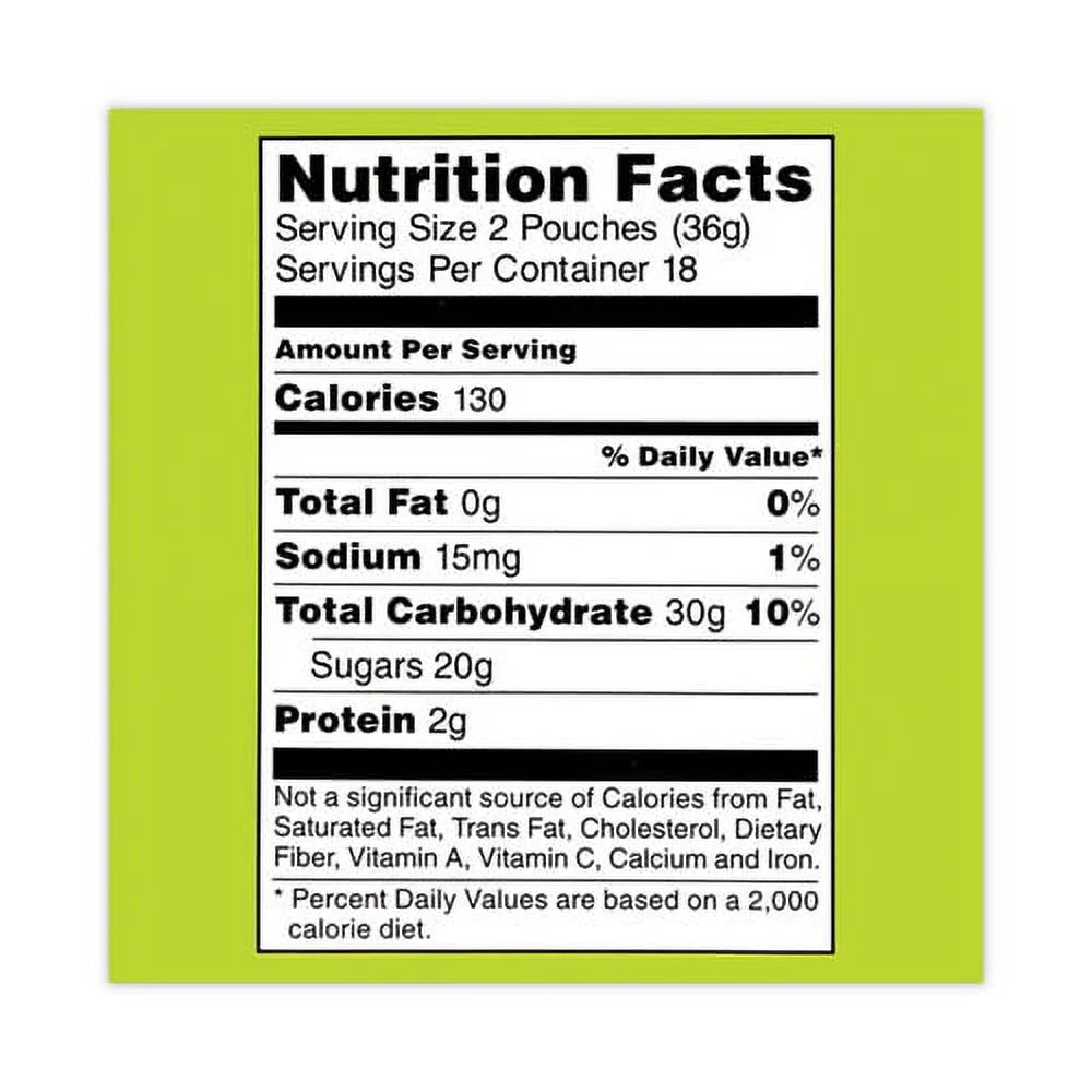Giant Krabby Patties Gummy Candy, 0.63 oz Pack, 36/Carton H758