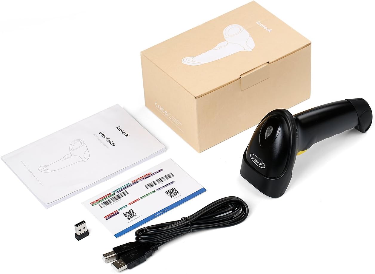 Wireless Bluetooth 2D Barcode Scanner Z97209