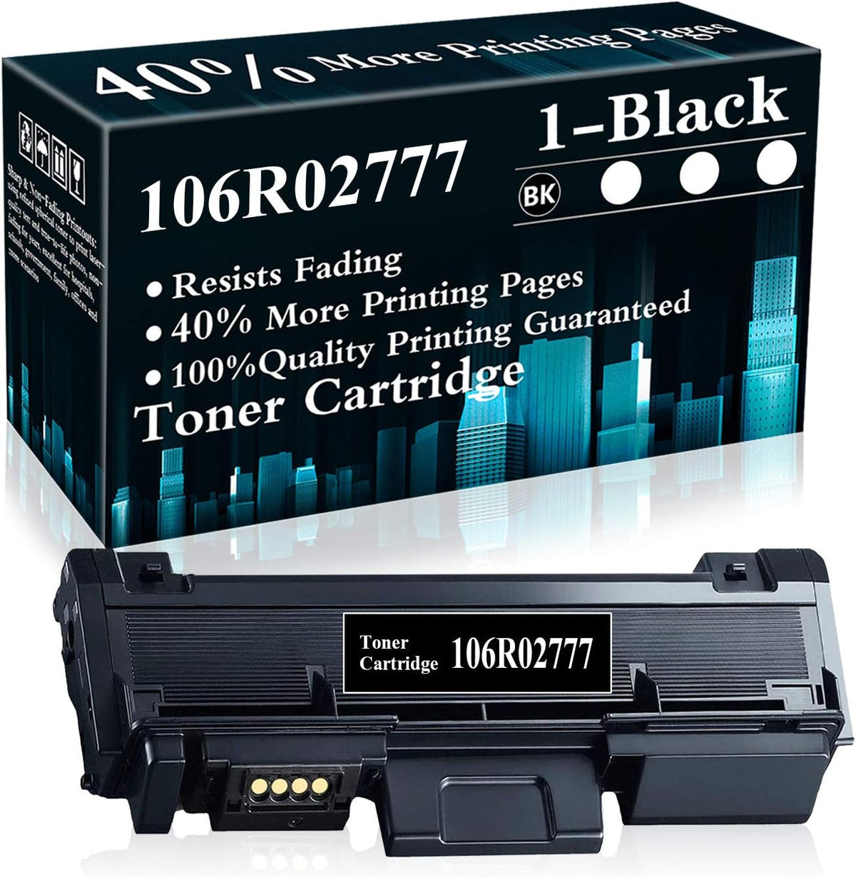 Black Toner Cartridge for Xerox Phaser 3052 3260 WorkCentre 3215 3225 Printer A6322