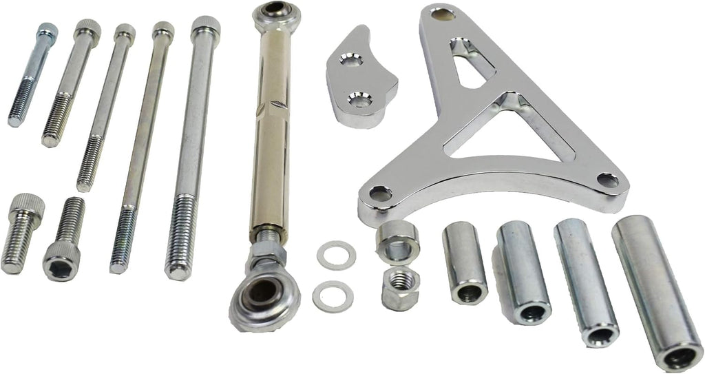 Chrome Alternator Bracket Pack of 2 X79326