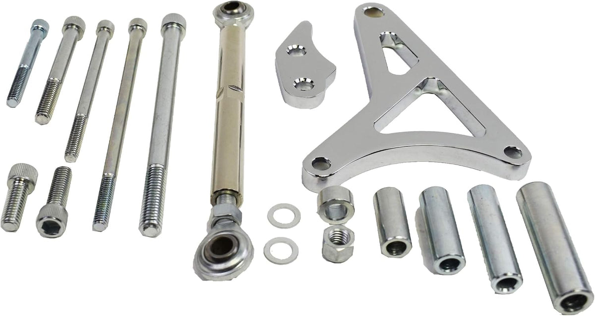Chrome Alternator Bracket Pack of 2 X79326