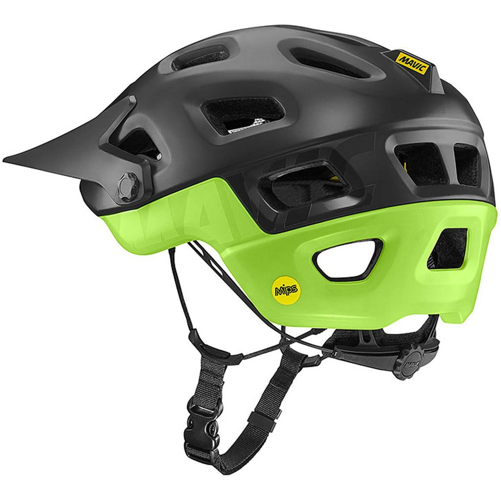 Black/Green Fluo MIPS Helmet M302