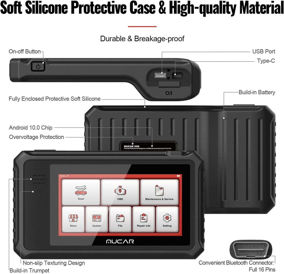 Bidirectional Scan Tool with 28 Resets Z54207