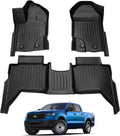 All Weather Floor Liners for Ford Ranger Super Crew TPE Q304