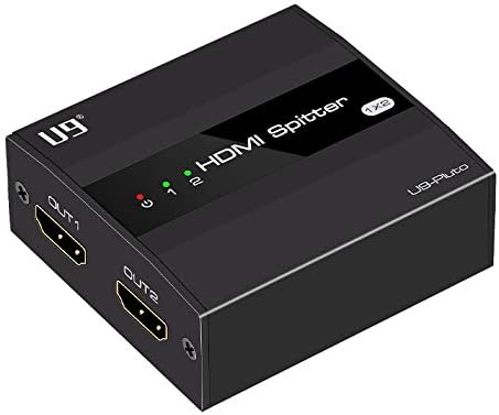 1 in 4 Out HDMI 2.0 4K Splitter with 4K to 1080P Downscaler X507
