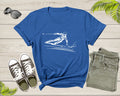 Ski Downhill Slalom Skier T-Shirt E101978