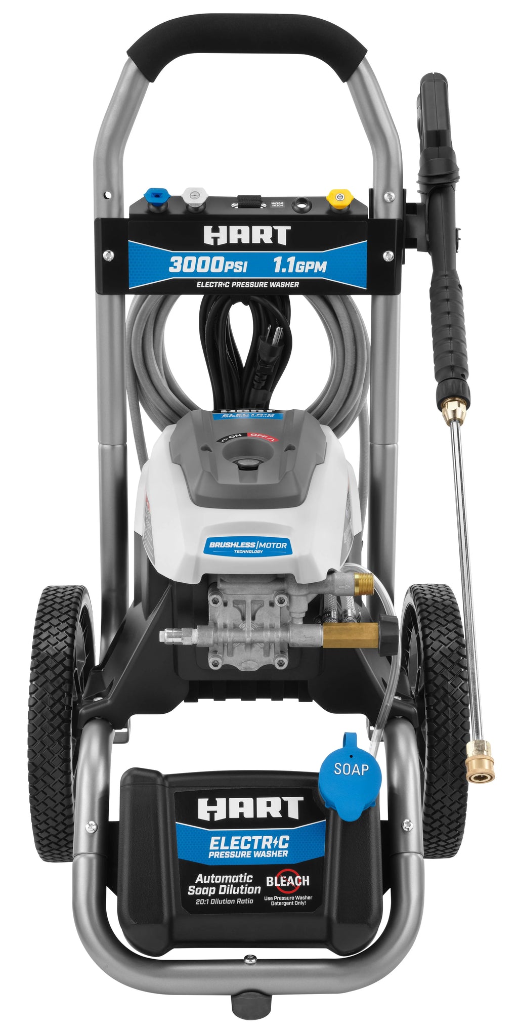 3000PSI 1.1 GPM Cold Water Electric Pressure Washer K857712