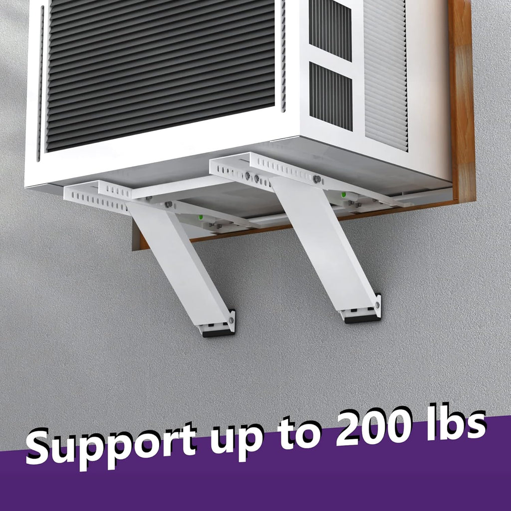 Window Air Conditioner Support Bracket, Heavy Duty Holds Up to 200 lbs Pack of 2 H36911