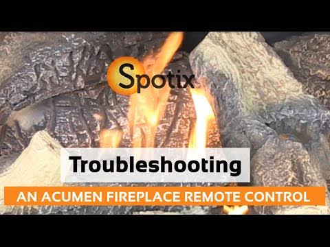 On/Off Fireplace Remote Control with 9-foot Wires R555