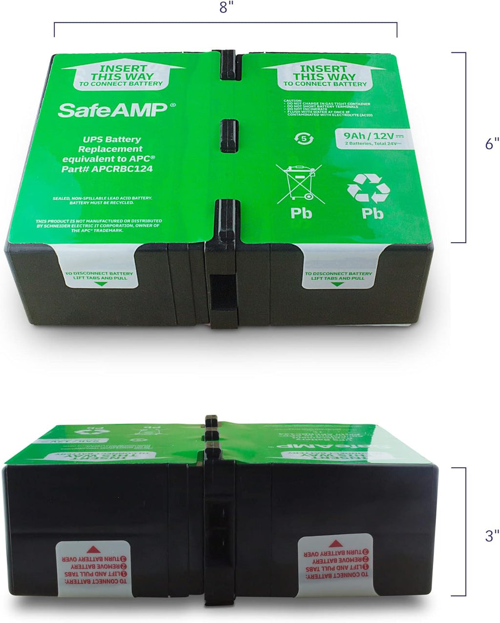 9Ah 24VDC VRLA Battery K23455
