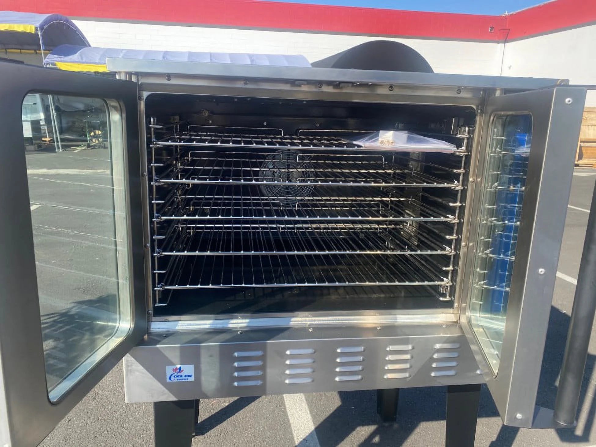 Single Deck Natural Gas or Propane Convection Oven H814312