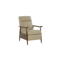 Cream Push Thru The Arms Recliner J631