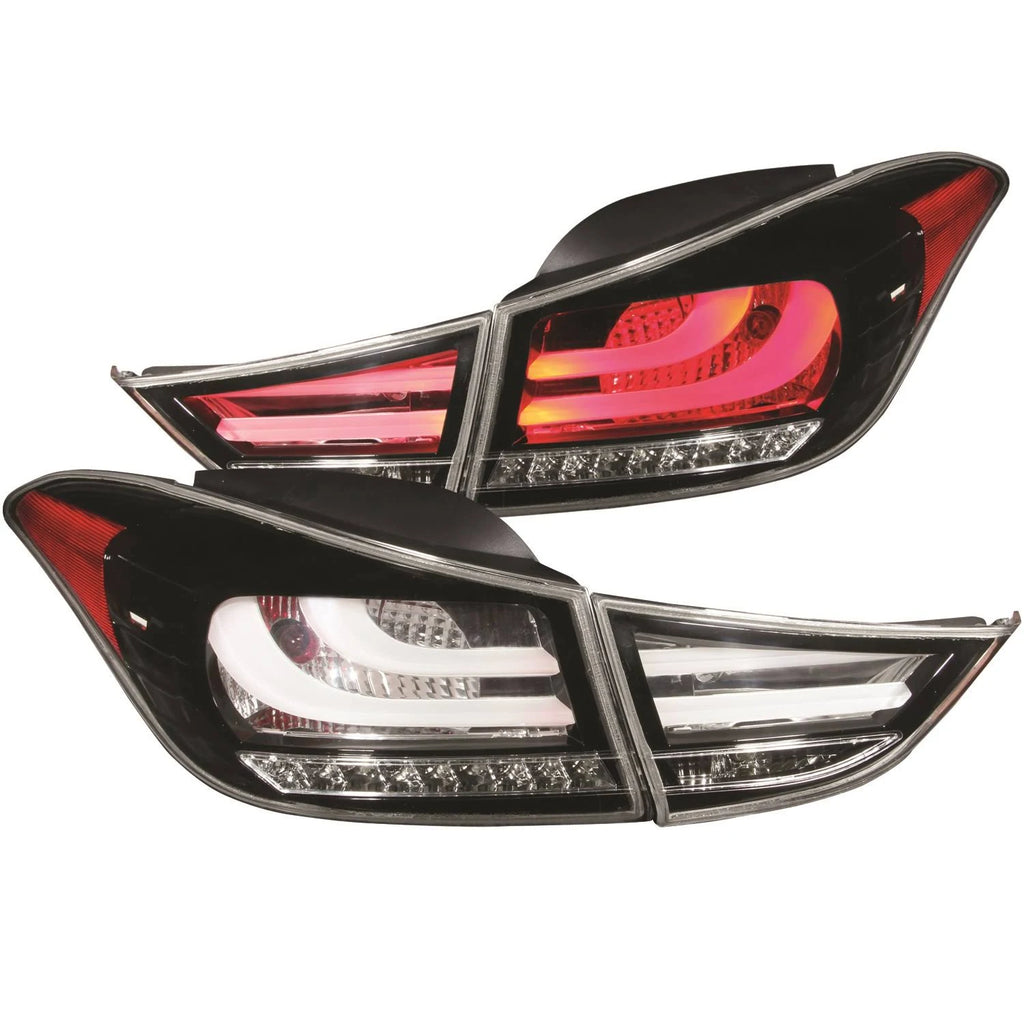 LED Tail Lights Black H82557