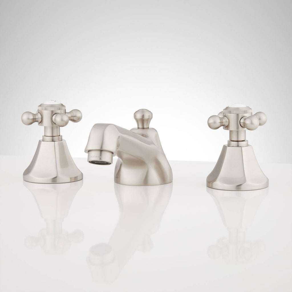 Matte Black Widespread Bathroom Faucet T937494