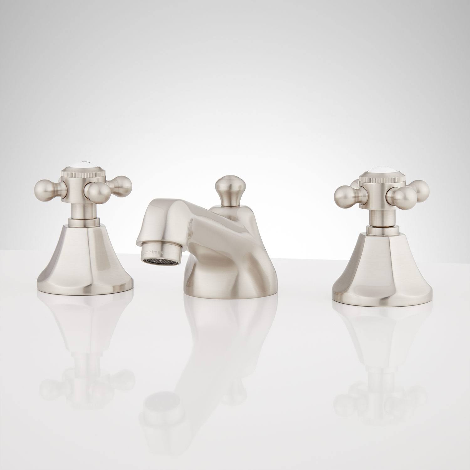Matte Black Widespread Bathroom Faucet T937494