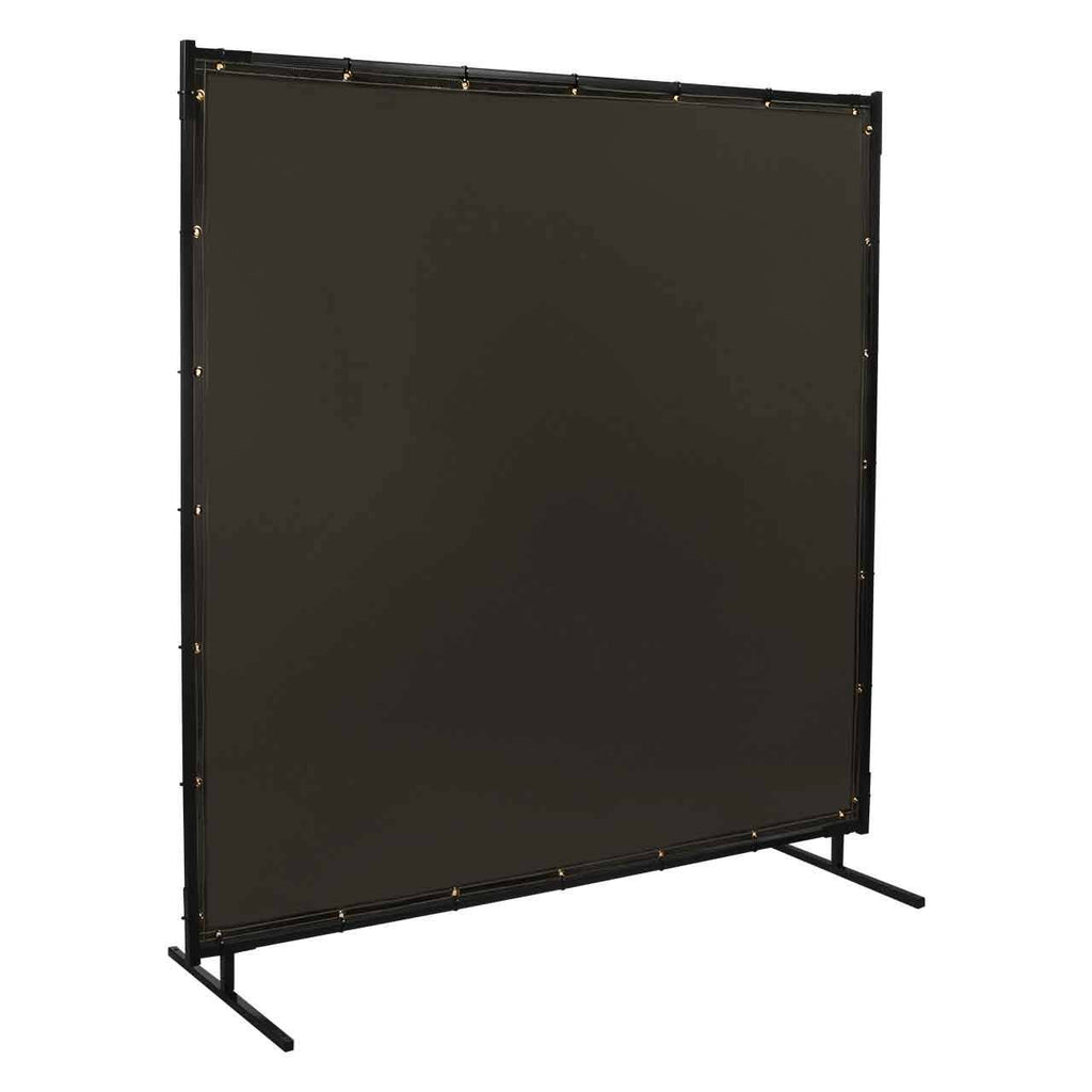 Welding Screen, 6 ft W, 6 Ft, Charcoal Gray A697