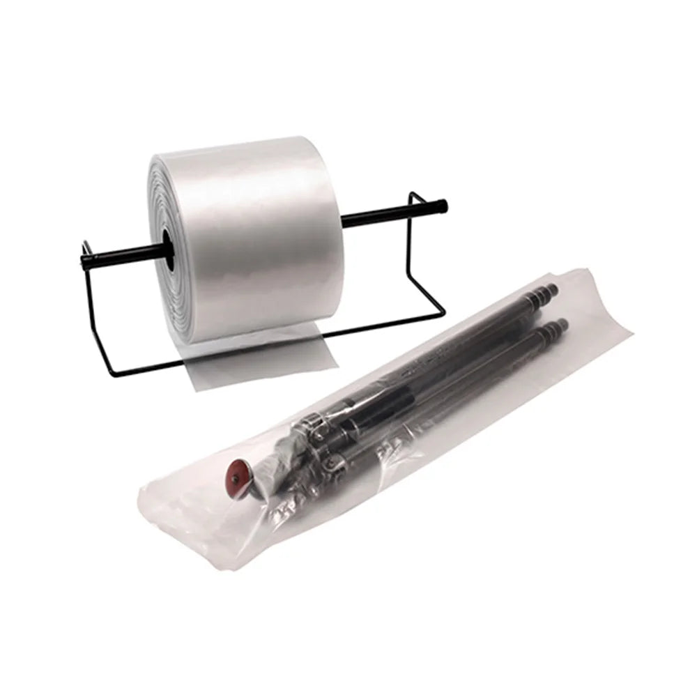 Clear Lay Flat Poly Tubing 4 Inch x 1000 Feet, 6 Mil L207662